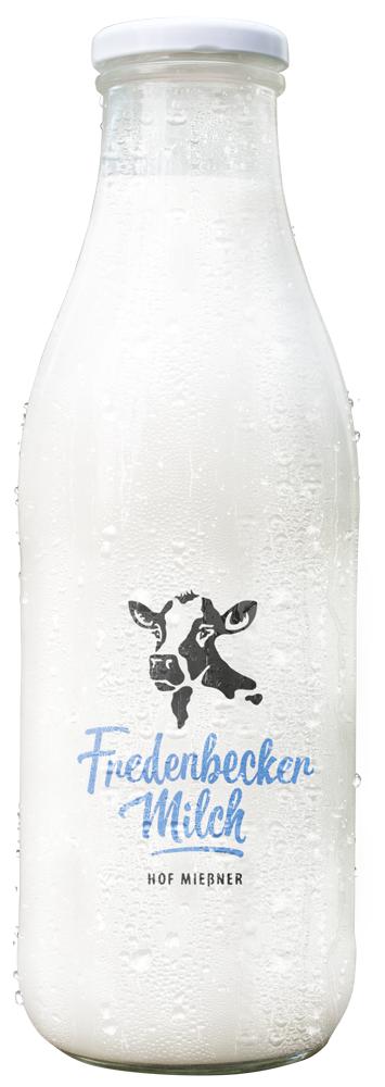 Fredenbecker Milch Flasche